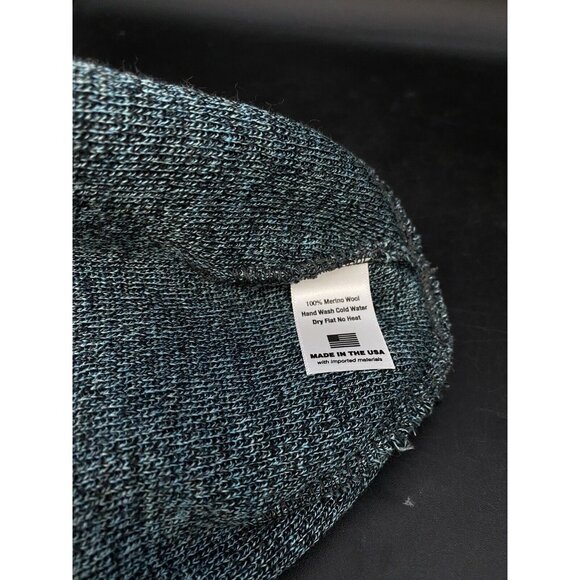 Love Your Melon Beanie Grey Color 100% Merino Wool Minnesota Knitting Mills USA - Picture 3 of 6